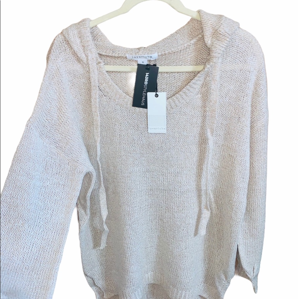 🆕🛍LAST! Knit Sweater Hoodie - Picture 8 of 9